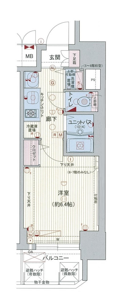 プレサンス梅田北デイズ 間取り