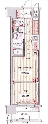 レオンコンフォート梅田北　間取り