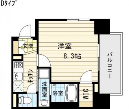 プレサンス本町ジョイス　間取り