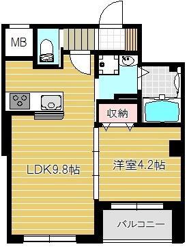 ヴィラモンシャン塚本　間取り