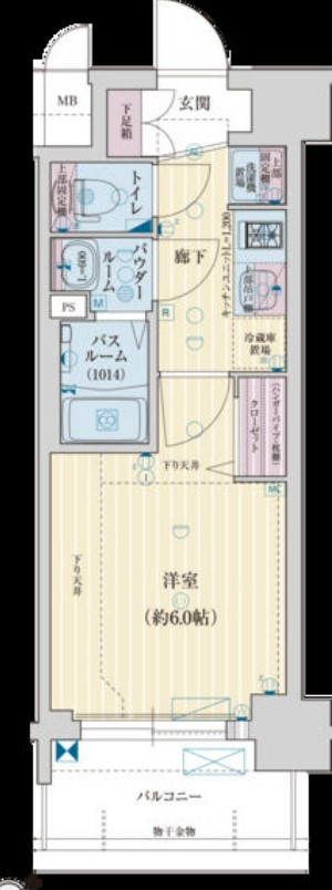 グランカリテ九条南　間取り