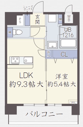 ノブレ梅北　間取り