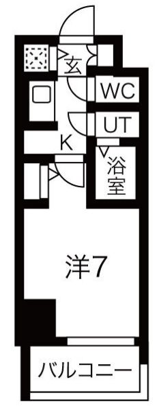 サムティ難波VIVO　間取り