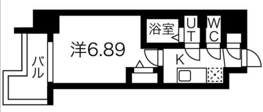 フォーリアライズ難波南レーヴ　間取り図