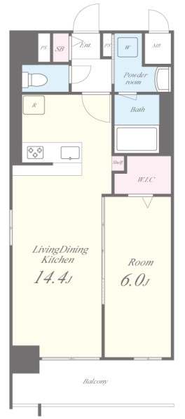 ディアコートオリヴィエ　間取り