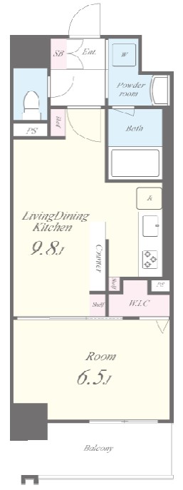 ディアコートオリヴィエ　間取り