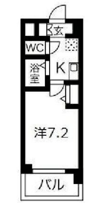 エスリード東梅田　間取り