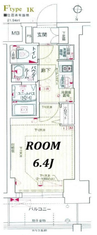 プレサンス新大阪ジェイズ　間取り