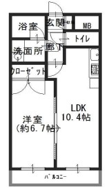 ゼンラフォーレ玉造　間取り