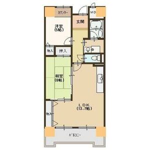 キオプラザ天満橋　間取り