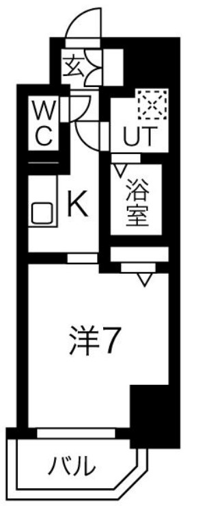 ワールドアイ天王寺ミラージュ　間取り