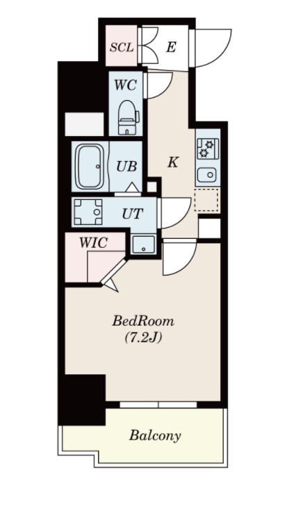 ミラージュパレス谷町ブライト　間取り