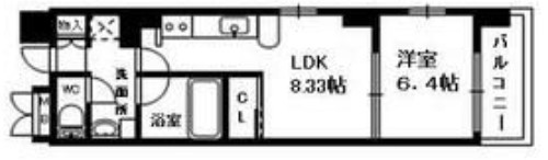 コンソラーレ上町台Ⅱ　間取り