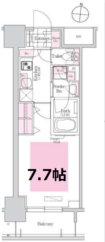 アーバネックス本町　間取り