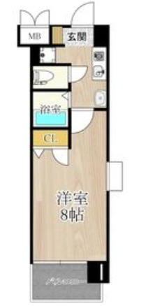 ドルチェヴィータ北梅田　間取り