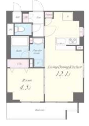 Arome梅田　間取り