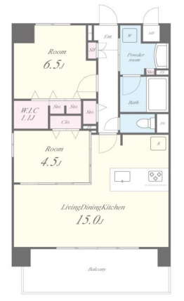 グランヴィラッセ北梅田　間取り