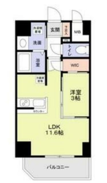 ラ・ピシーヌ南堀江　間取り