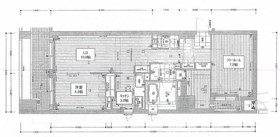 リーガル南船場Ⅱ　間取り図