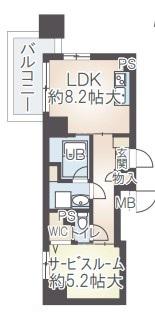 インテリジェンス御堂　間取り