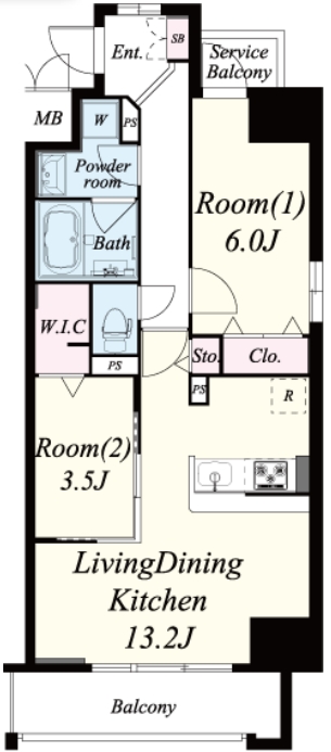 サンセール海老江　間取り