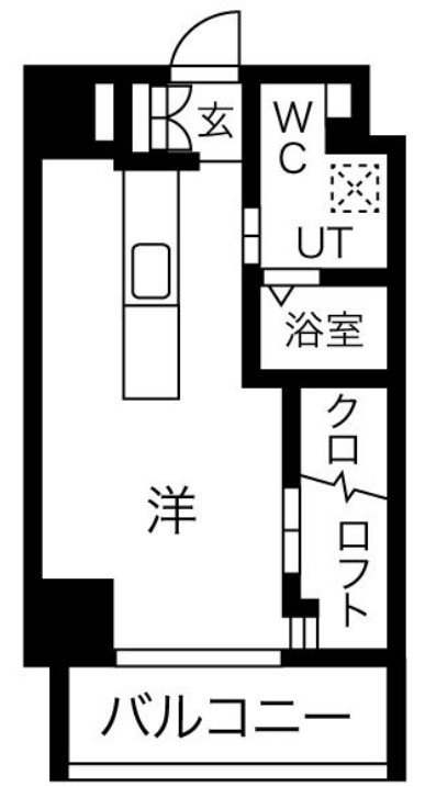アイボリーポワント難波WEST　間取り