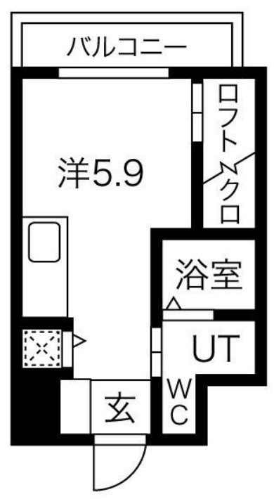 コーラルポワント難波WEST　間取り