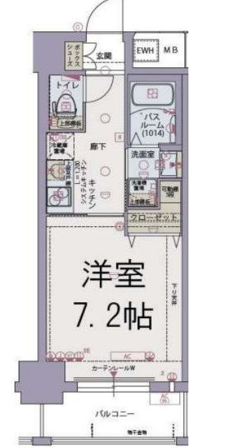 レジデンス神戸グルーブHarbor West　間取り