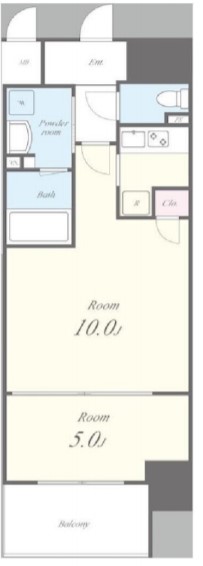 ブリリアントジュネス本町　間取り