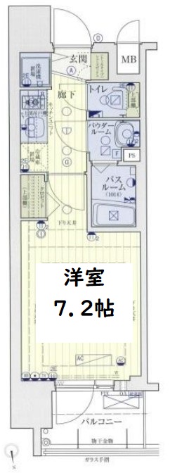 スワンズシティ梅田ウエスト　間取り