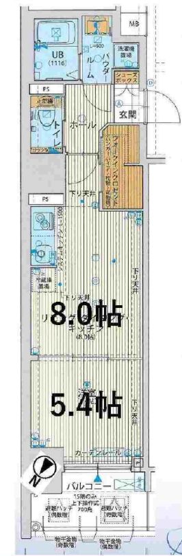 サムティ江戸堀ASUNT　間取り