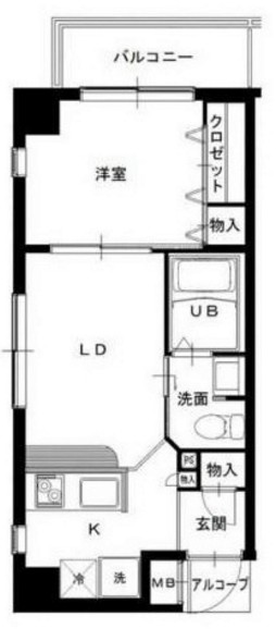 アドーラブル船場　間取り