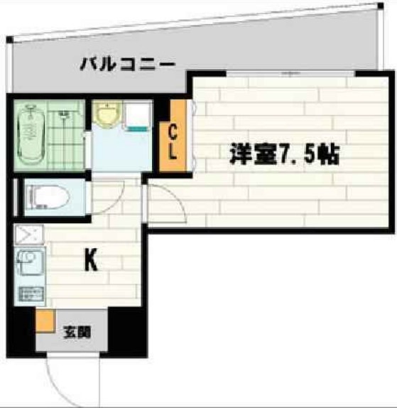 インペリアル新町　間取り