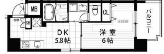 GALLERY谷町　間取り