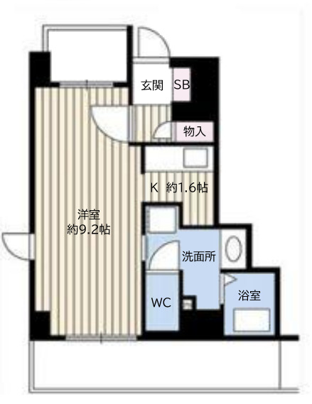5階の間取り図
