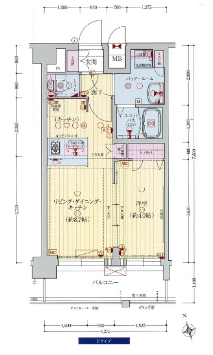 11階の間取り図