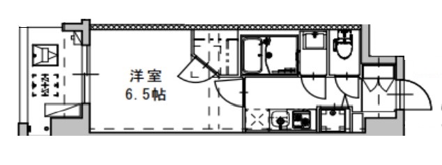 ワールドアイ難波南ＰＯＲＴＡ　間取り