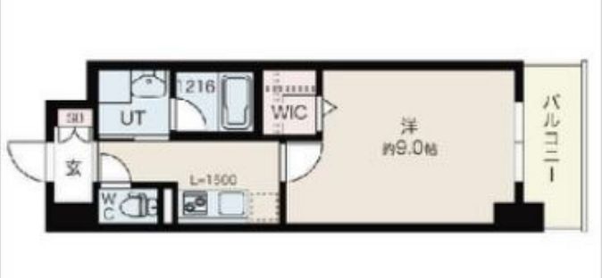 グレイス難波南　間取り