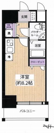 ベルエ難波西　間取り