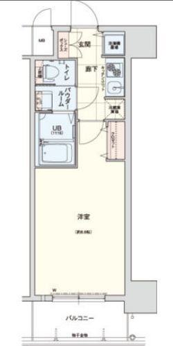 スワンズシティ堂島川　間取り