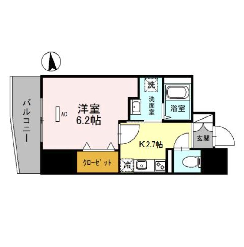 コージーコート釣鐘　間取り