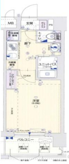 SDグランツ新大阪　間取り