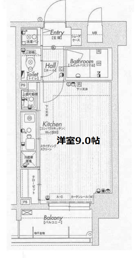 ラナップスクエア福島II 間取り