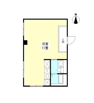 GARRET南堀江　間取り