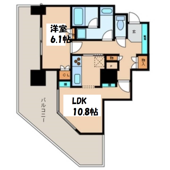 あべのグラントゥール　間取り
