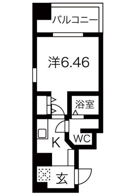 ニューシティアパートメンツ西天満　間取り