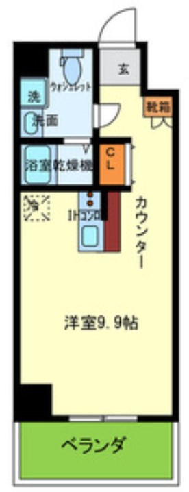 パウゼドーム前　間取り