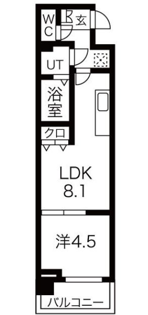 クレストコート高津　間取り
