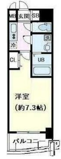 サムティ梅田インターコア　間取り