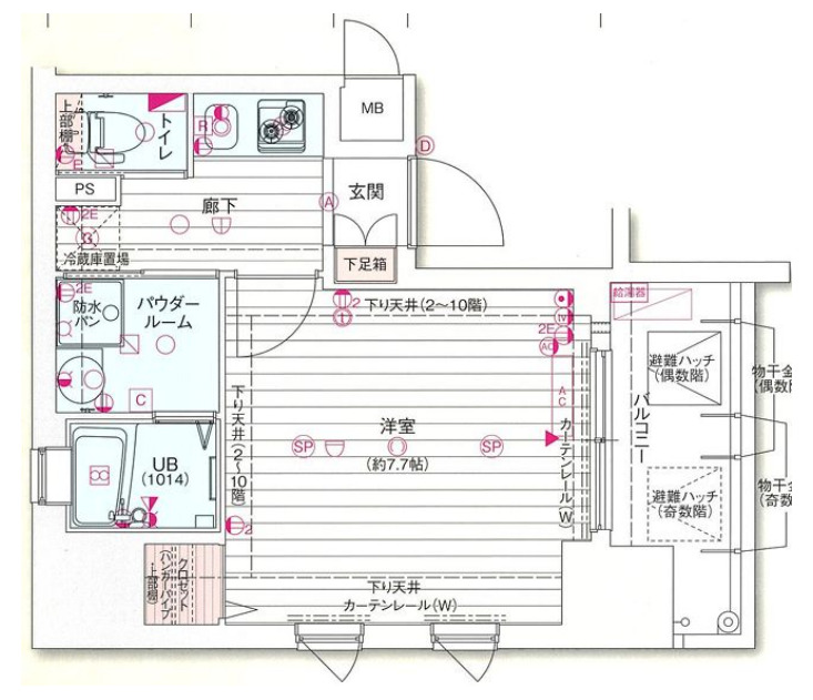 サムティ本町AGE　間取り